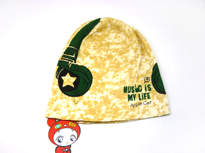 韩版 婴儿帽子 宝宝纯棉圆顶套头帽 2015秋冬新品