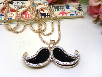 新款 男士女士长款装饰项链 复古衣服挂件星座配饰品