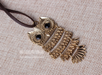 新款 男士女士长款装饰项链 复古衣服挂件星座配饰品