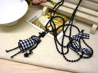 新款 男士女士长款装饰项链 复古衣服挂件星座配饰品