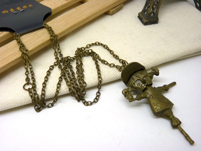 新款 男士女士长款装饰项链 复古衣服挂件星座配饰品