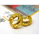新款 黄金耳钉耳坠黄金首饰品 黄金耳环
