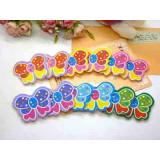 新款 儿童魔法贴米奇花朵刘海贴万能无痕粘发帖头饰品发饰 -卡通魔法贴2支装