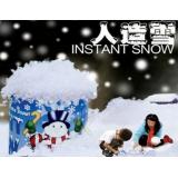 圣诞场景布置人造雪 橱窗...