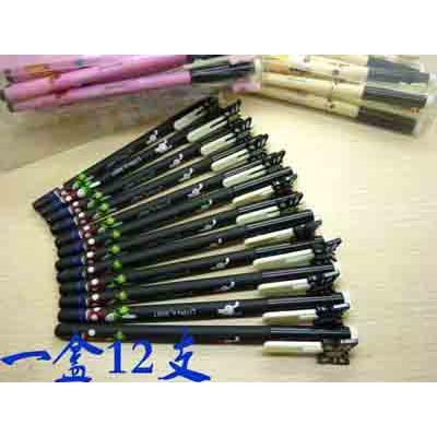 全网最低价12支装正品小小文具韩版可爱蝴蝶造型中性笔水笔小清新签字笔学生奖品