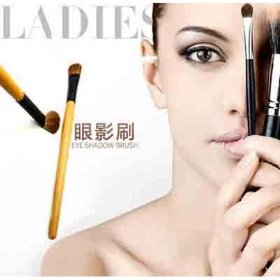韩版新款实木小号眼影刷眼部上色迷你化妆刷子遮瑕刷圆头晕染刷