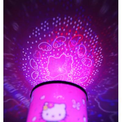 韩版LED浪漫彩色星空灯投影灯-彩色KT
