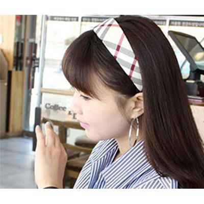 韩版气质复古简约宽边发箍实用纯色布艺发卡头箍发饰头饰饰品