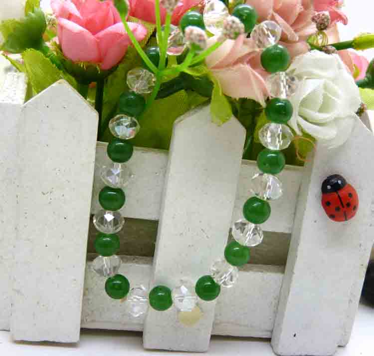 新款韩版高档 施华洛世奇元素水晶珍珠手链女闺蜜生日礼品