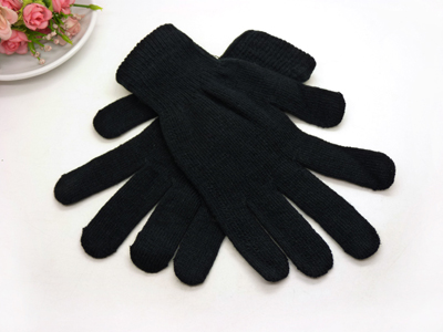 特价秋冬季男女全指保暖毛手套 户外工作手套 骑行保暖手套	