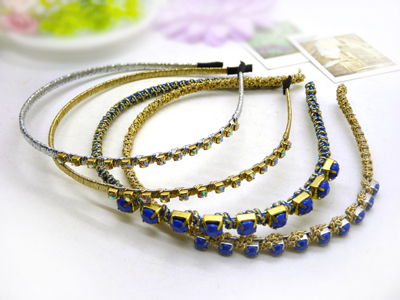 韩版细镶钻珍珠发箍 头箍韩国 水钻简约甜美发卡压发头饰发饰发带