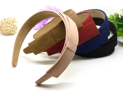 新款 韩版压发头箍 简单发卡 绒布发饰