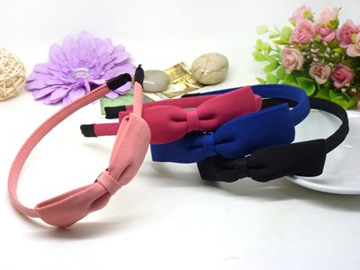 头箍 韩国发饰 发箍 头饰 盘发发卡 韩版大蝴蝶结发夹 女头饰头花	