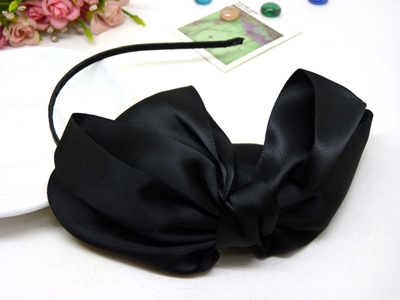 正品 韩版保证名媛风别致款大蝴蝶结头箍发箍发卡