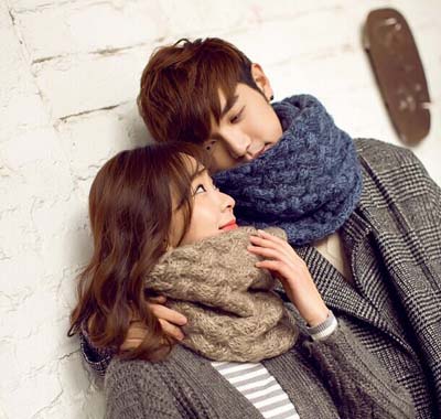 买贵2倍退款韩国纯色大围脖套头保暖学生围巾女秋冬季毛线冬天男脖套