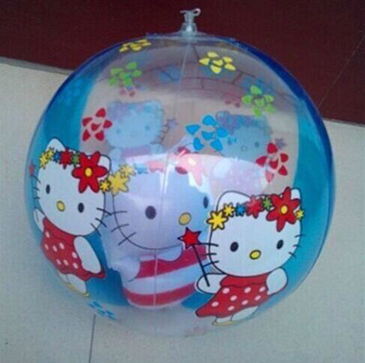 全网最低价大号直径32cmPVC玩具充气球弹力球拍拍球（赠送修补包）