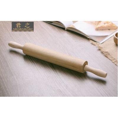 正品 41cm 3.2cm榉木擀面杖大号滚轴饺子皮赶面棍