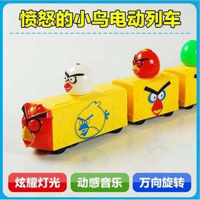 特价全网最低价超炫万向玩具车 七彩闪光带声万向愤怒小鸟电动车188-10