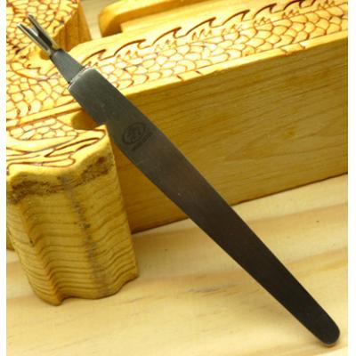 韩版正品THREE SEVEN777全钢焊头美甲修甲工具 去死皮叉死皮推 不锈钢死皮刀