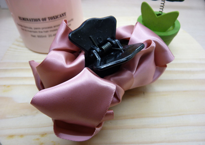 抓夹大号 韩版发饰手工缎带蝴蝶结发抓大码布艺花朵夹子饰品 发夹