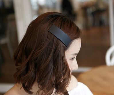 日韩版饰品时尚发夹 百搭糖果色大BB夹 彩色磨砂边夹 发饰 头饰