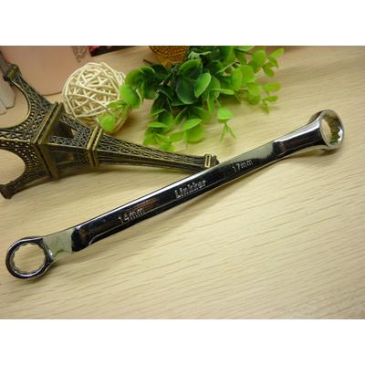精品进口加厚GOMER 14-17长22cm铬钒钢 梅花扳手