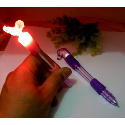 炫彩发光笔 写字就可以发光 LED炫酷多彩颜色