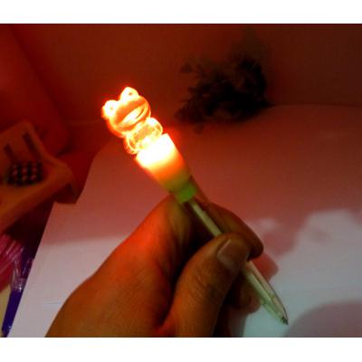 炫彩发光笔 写字就可以发光 LED炫酷多彩颜色