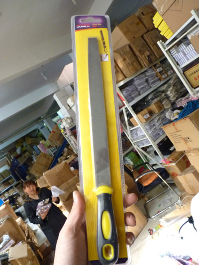 地球最低价买贵10倍退款进口GOMER 14寸（35cm）合金大板锉 合金挫刀 平斜锉 金钢石锉刀