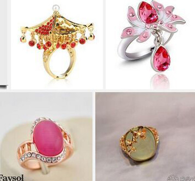 靓女帅哥36变高档楼兰客栈原创设计手工中国风男女戒指饰品