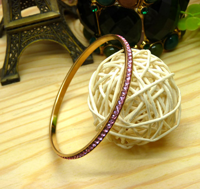 漂亮女孩复古华丽手环 高档合金手镯 女士亮丽首饰品生日礼物