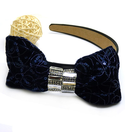 全网最低欧美高端精美做工发饰 水钻带钻布艺完美搭配发饰加宽发卡