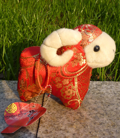 1号嘟嘟羊 可爱毛绒玩具羊公仔 生日礼物 孩子玩具