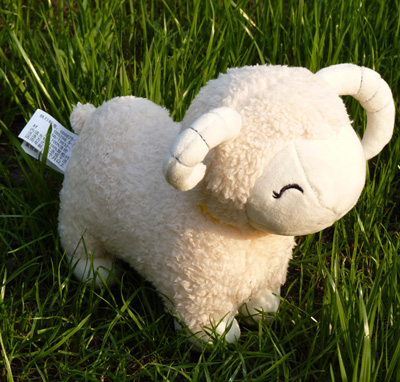 2号嘟嘟羊 可爱毛绒玩具羊公仔 生日礼物 孩子玩具