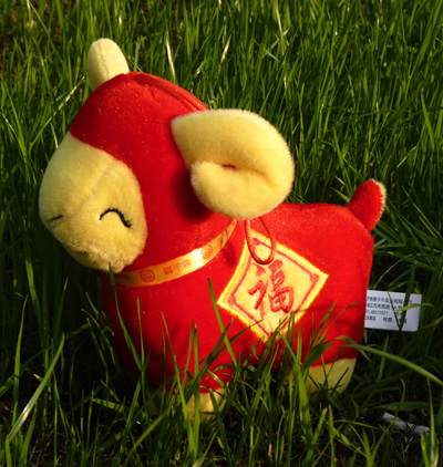 3号嘟嘟羊 可爱毛绒玩具羊公仔 生日礼物 孩子玩具