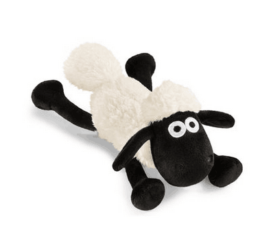 4号嘟嘟羊 可爱毛绒玩具羊公仔 生日礼物 孩子玩具