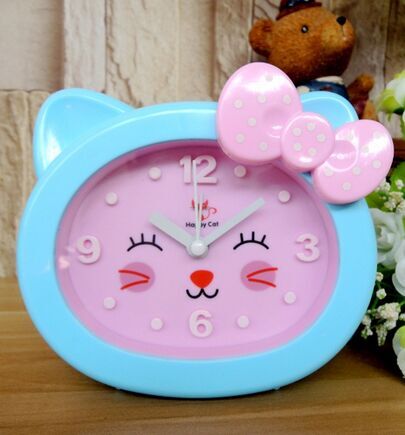 迷你版a904数字顺猪摆台闹钟闹表 懒人闹钟 学生闹表 时钟