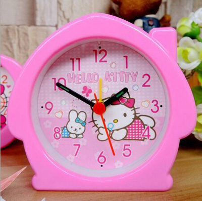 迷你版2029a摆台式闹钟 新型KT猫闹钟闹表 学生闹表