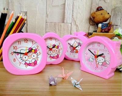 迷你版2029a摆台式闹钟 新型KT猫闹钟闹表 学生闹表