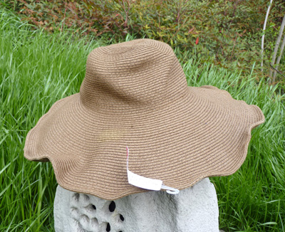 帽子女夏天韩版遮阳帽防晒帽沙滩帽户外防紫外线大沿手工编织太阳帽