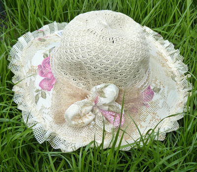 独家设计女夏天韩版遮阳帽防晒帽沙滩帽户外防紫外线大沿手工编织真丝太阳帽