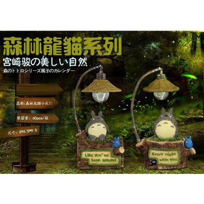 微景观卧室必备森林龙猫小夜灯  学生礼物 生日礼物摆件