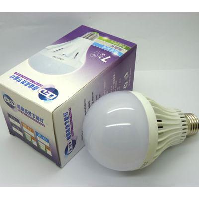 7W朝飞成品大功率超亮球泡照明节能灯泡 LED节能灯泡