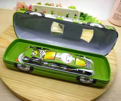 铁皮两件套卡通铅笔盒 文具盒33-06