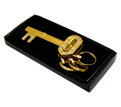 男士腰挂钥匙扣 创意汽车钥匙链挂件 金属钥匙圈