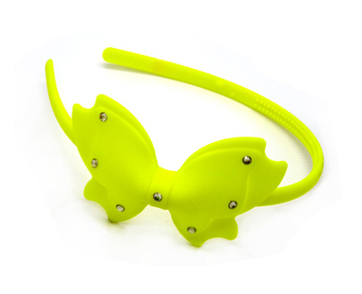 韩国进口正品发饰头饰品糖果色蝴蝶水钻细韩版韩式发卡发箍头箍