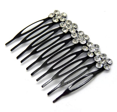 韩国头饰品发插梳蝴蝶结发梳韩版刘海盘发饰韩式发卡发夹发叉