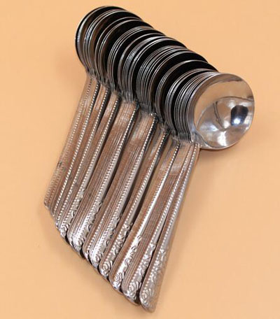 汤勺 不锈钢圆勺 儿童勺 咖啡勺 圆头大勺 小勺 雪糕奶茶勺 批发