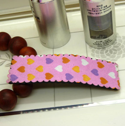 爆款混搭韩版时尚边夹 刘海夹 手工珍珠布衣发夹压夹