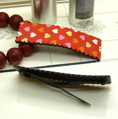 爆款混搭韩版时尚边夹 刘海夹 手工珍珠布衣发夹压夹